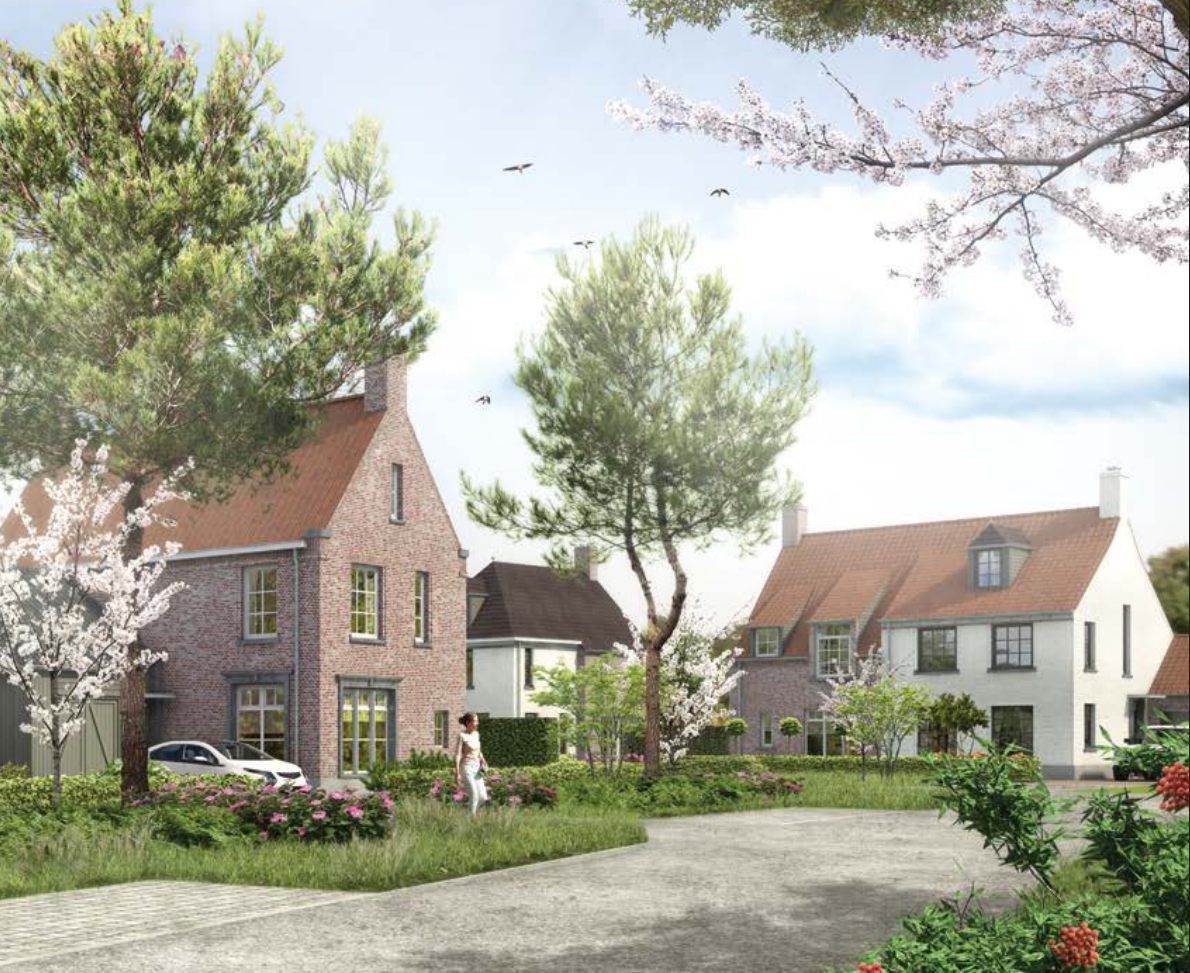 Portretweergave van een woning in De Boswachterij